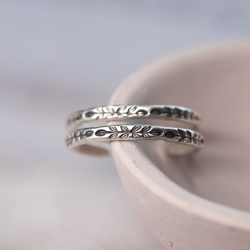 Silver Hoop Earrings Limited Edition Collection