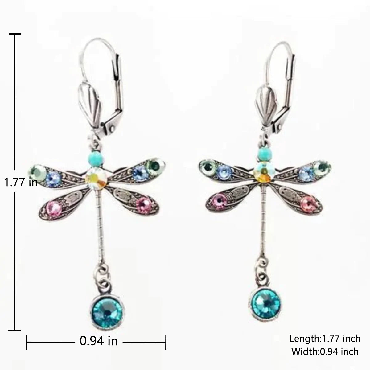 Dragonfly Design Earrings - Limited Edition Collection