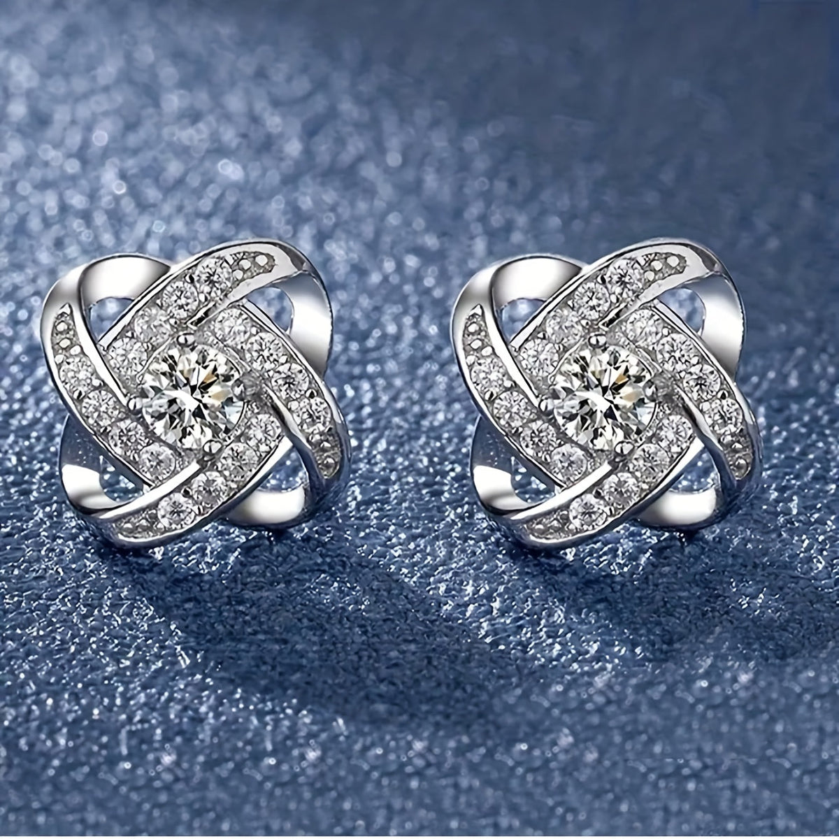 Lilac Four-Leaf Clover Earrings Limited Edition Collection