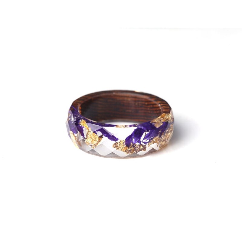 Melinda Melina Floral Wooden Ring