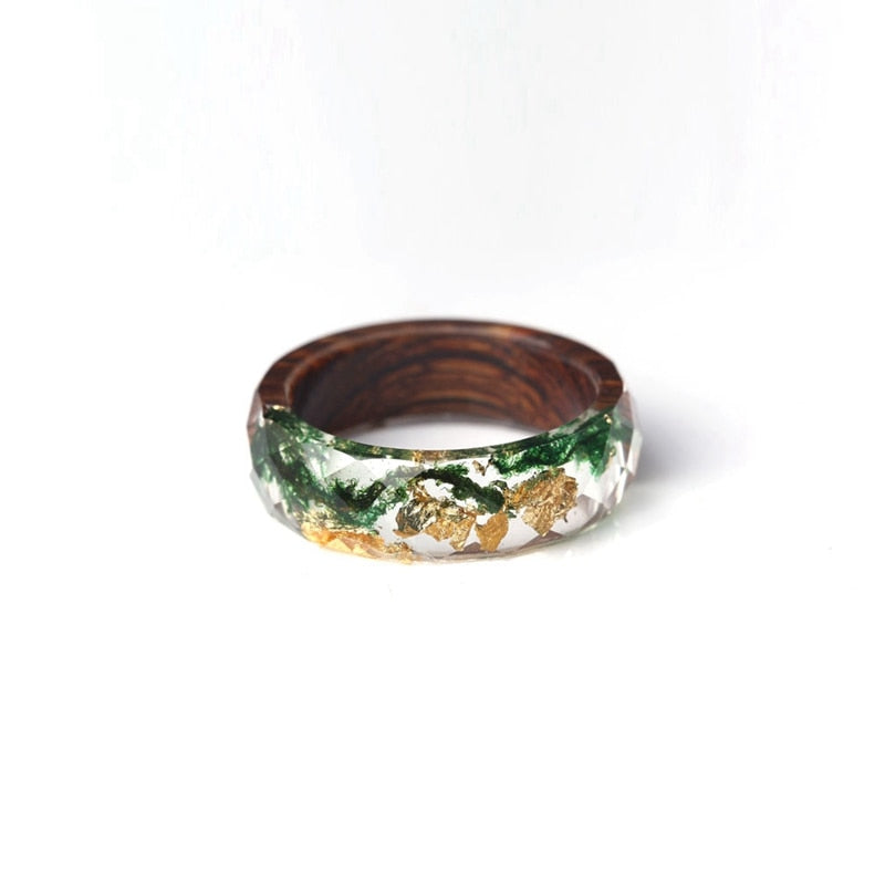 Emilia-Calou Wooden Orchid Ring