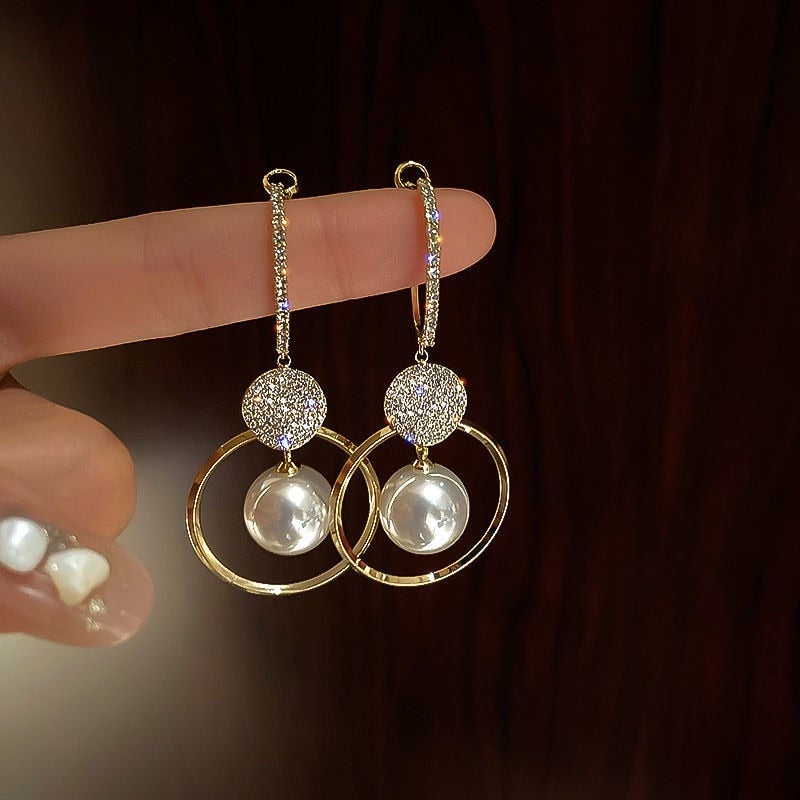 Cultured Pearl Earrings - Limited Edition Elegance Collection