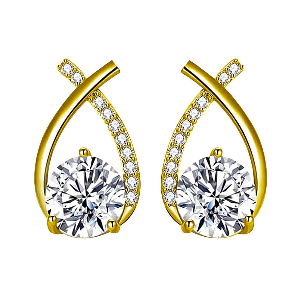 Gold Earrings Arielle Collection Signature Limited Edition