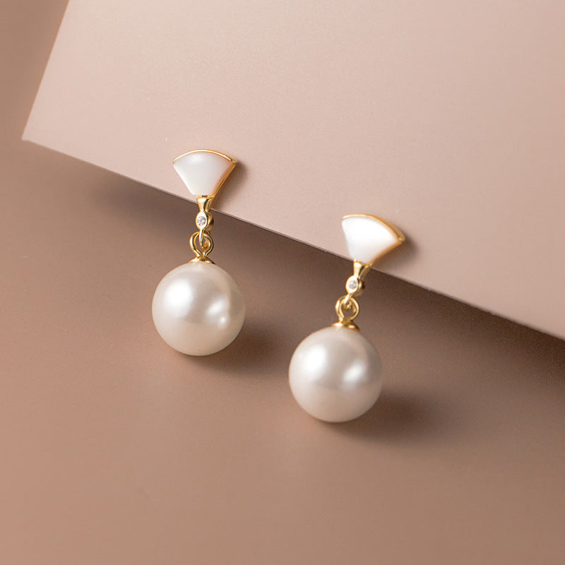 Silver Pearl Earrings Signature Collection Limited Edition One-of-a-Kind