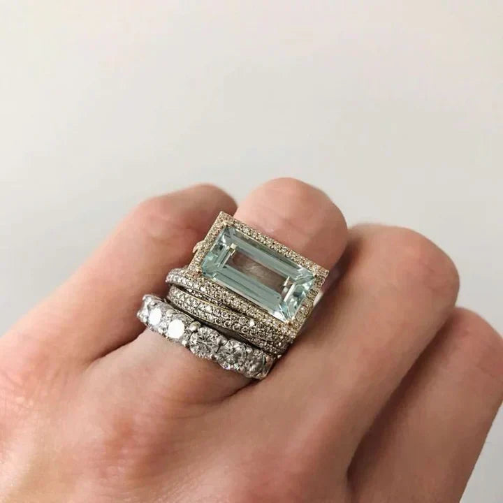 Vintage Silver & Turquoise Ring