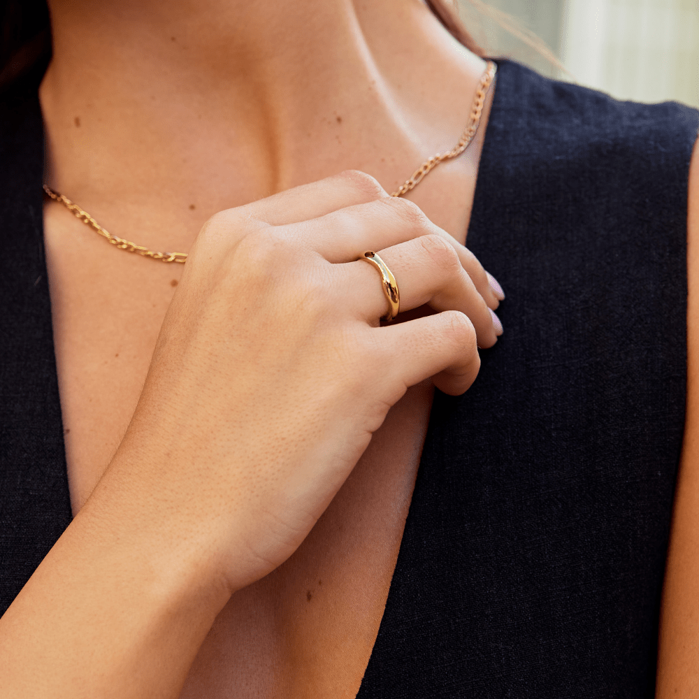 Madison Chunky Wave Ring