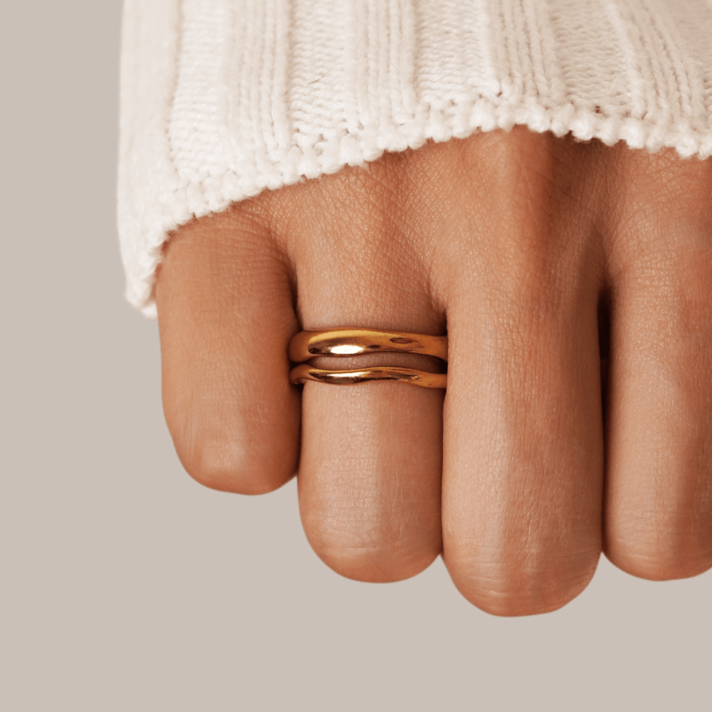 Madison Thin Wave Ring