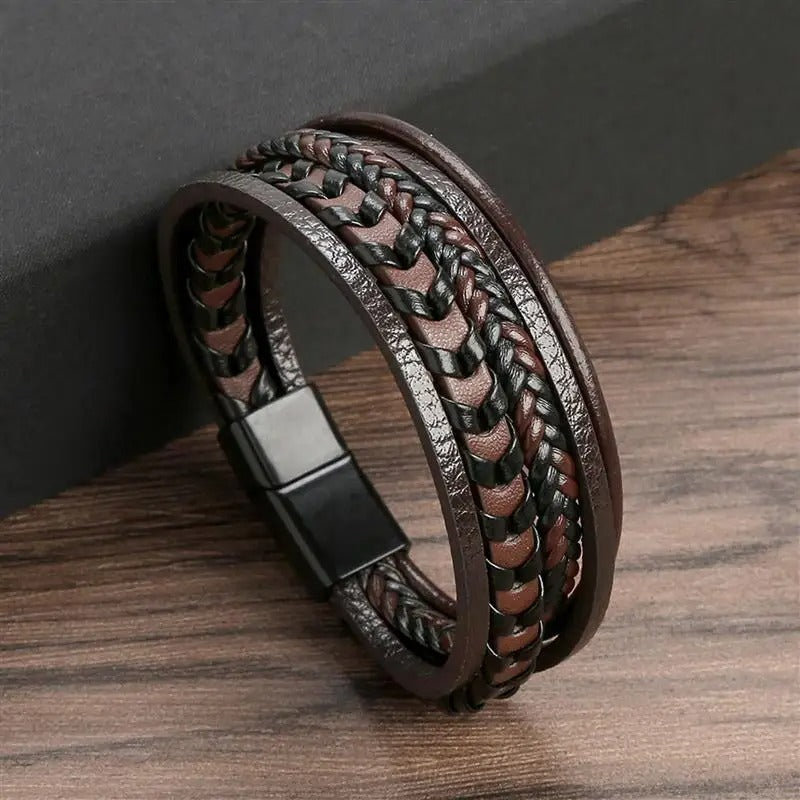 Timeless Vintage - Luxury Leather Bracelet