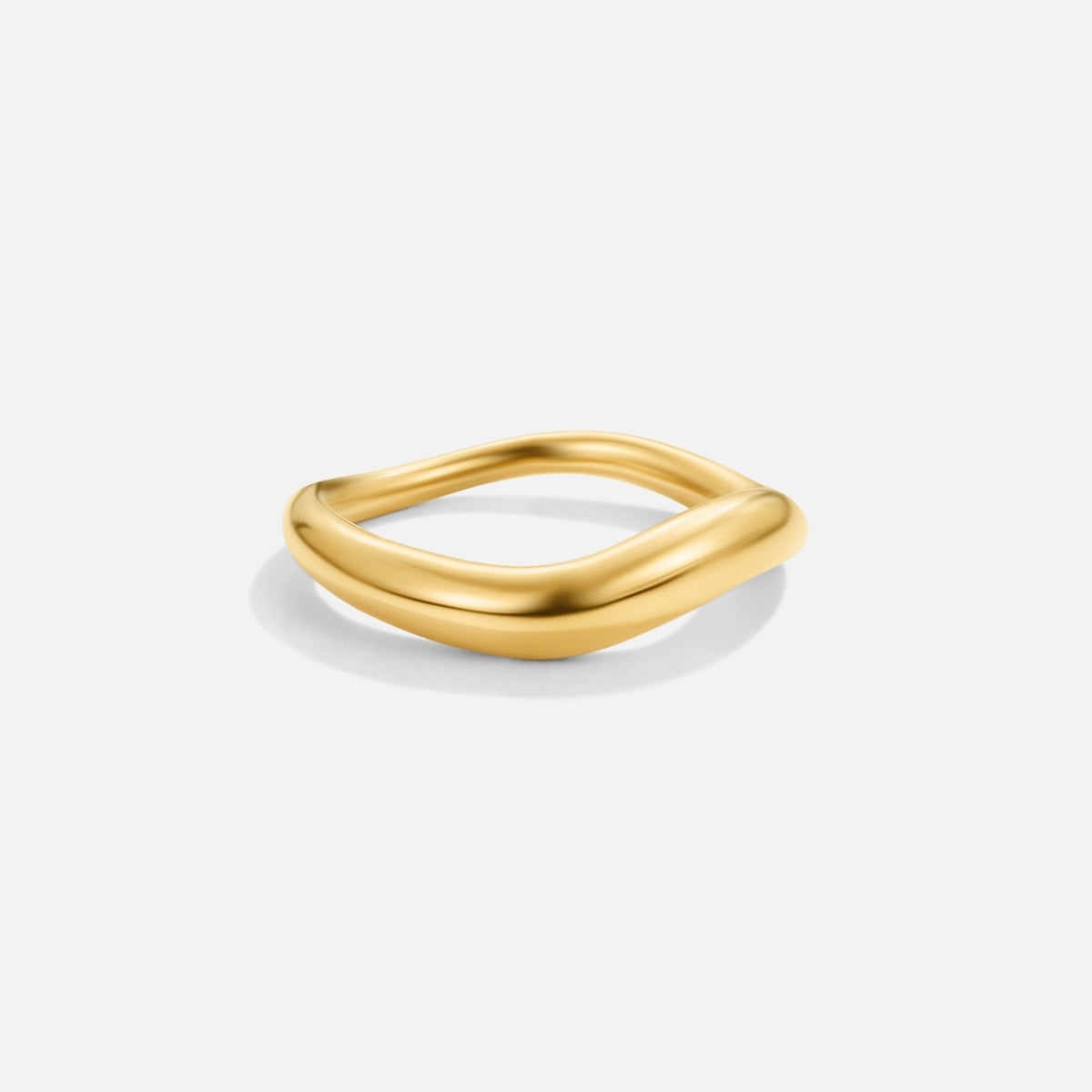 Mina Wavy Gold Ring