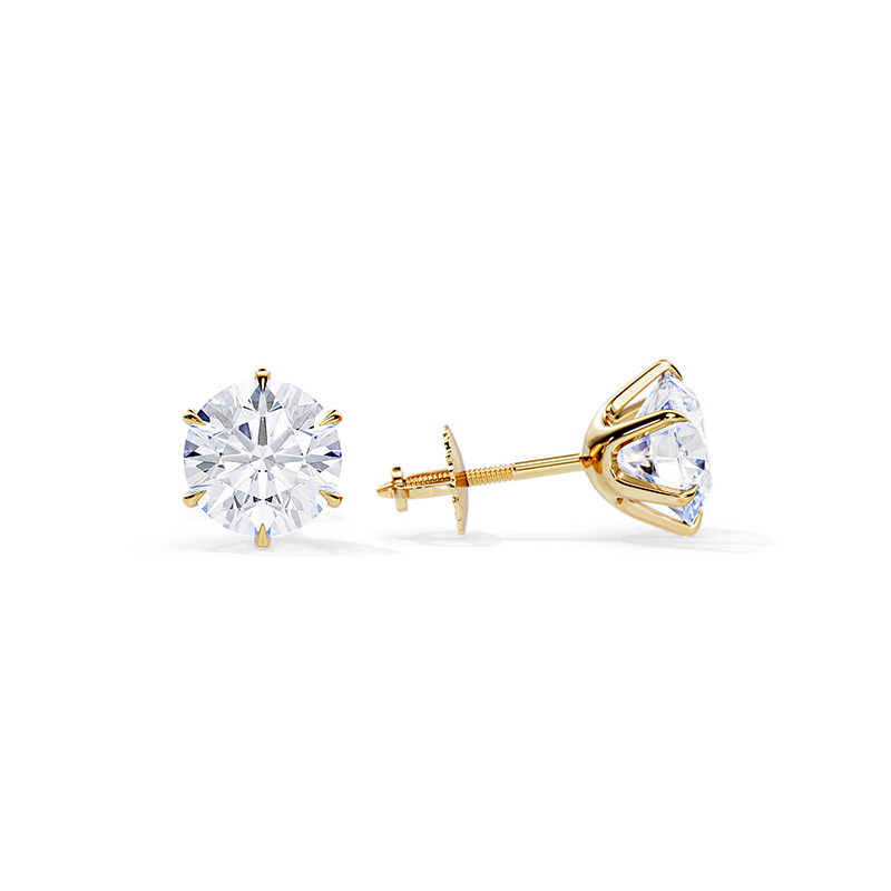 White Gold Tera Collection Earrings - Handmade Limited Edition