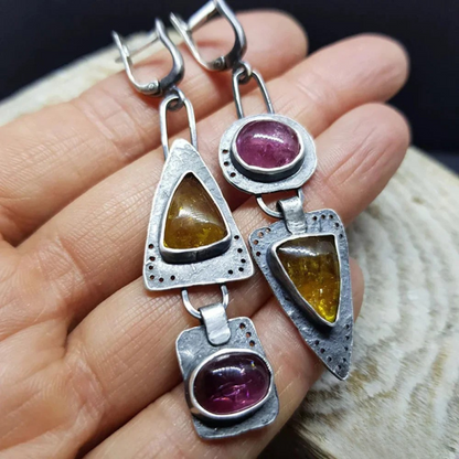 Geometric Triangle Earrings - Limited Edition