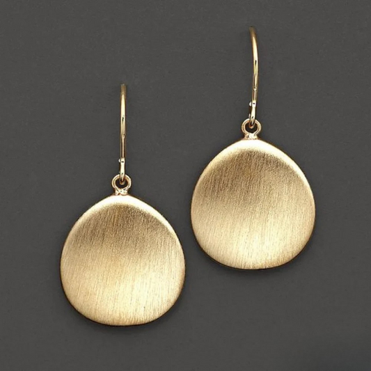 Olivia Sophia Yellow Gold Earrings Retro Collection Limited Edition