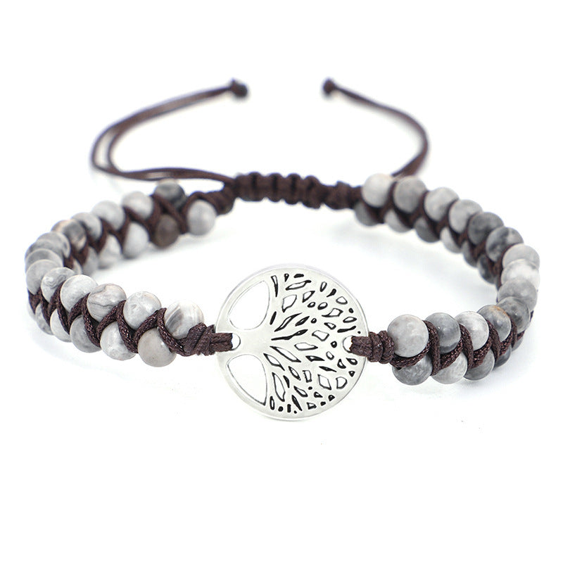 Tree of Life Charm Yoga Bracelet