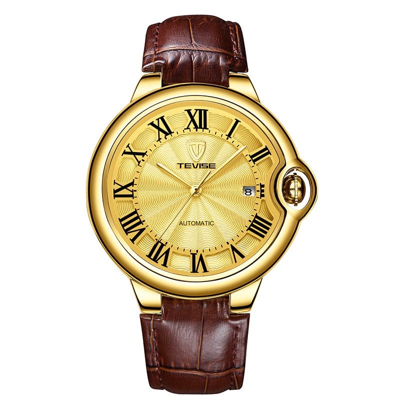 Elegant Men's Roman Numeral Dial Watch