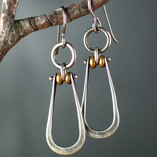 Vintage Silver Drop Earrings - Limited Edition Precious Collection