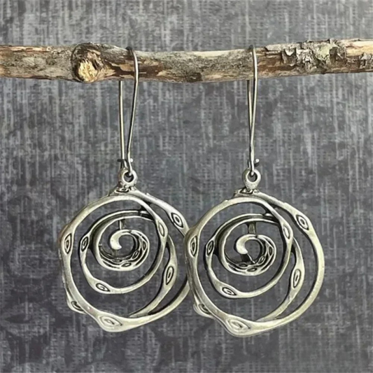 Labyrinth Silver Earrings Exclusive Limited Collection