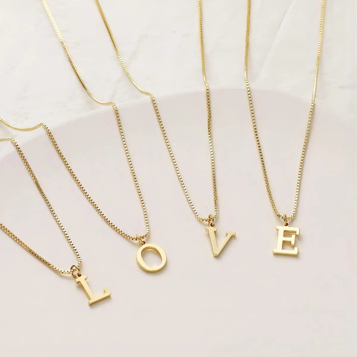 Love Letter Initial Necklace