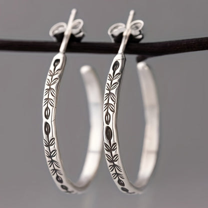 Silver Hoop Earrings Limited Edition Collection