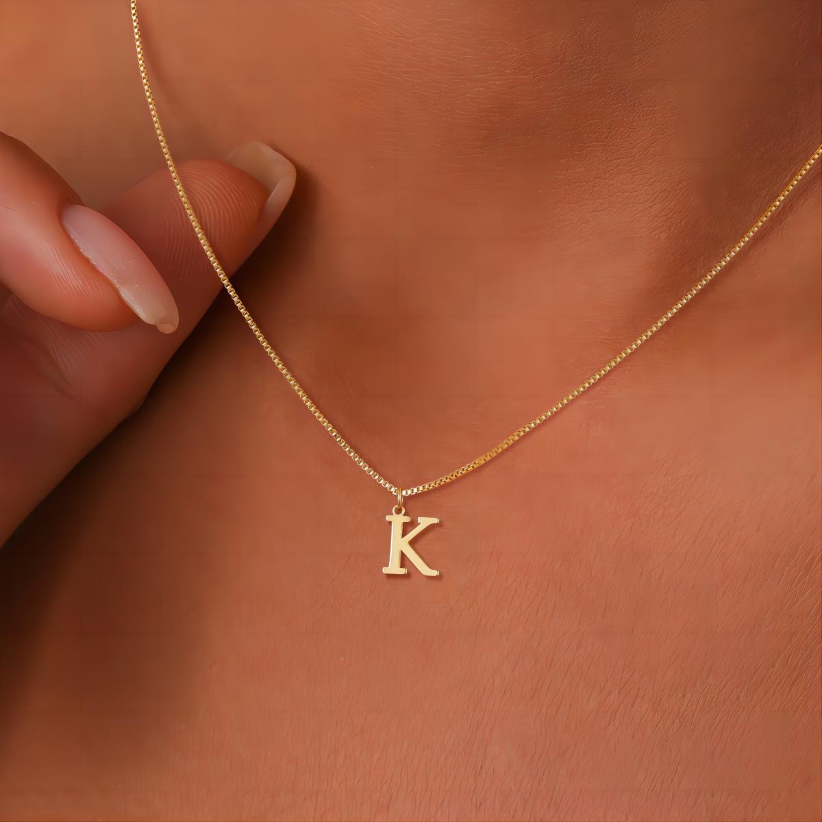 Love Letter Initial Necklace