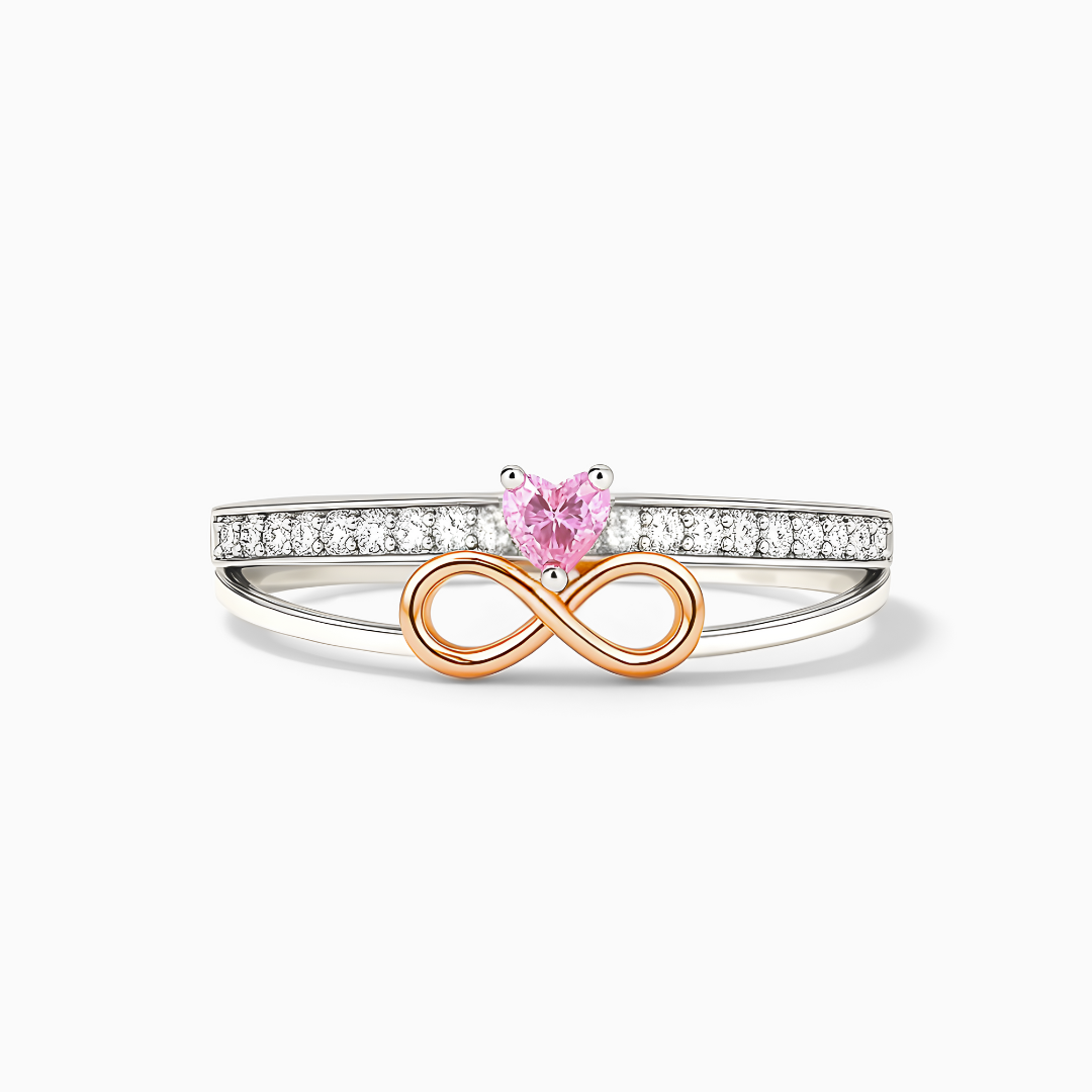 Eternal Infinity Ring - Mother & Daughter