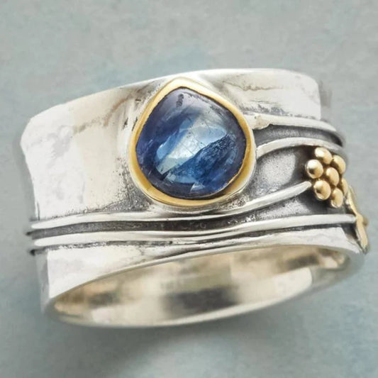 Vintage Blue Stone Ring