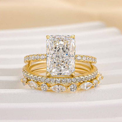 Jaily 3-Piece Wedding Band Set - Hécate