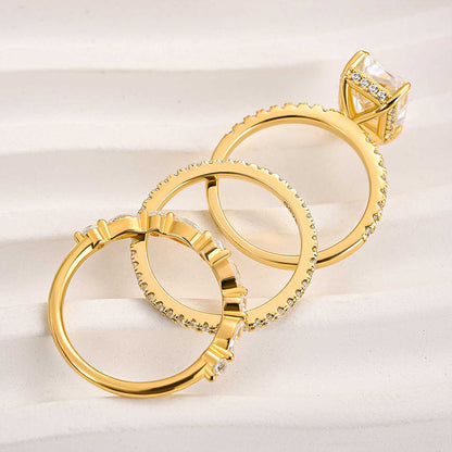 Jaily 3-Piece Wedding Band Set - Hécate