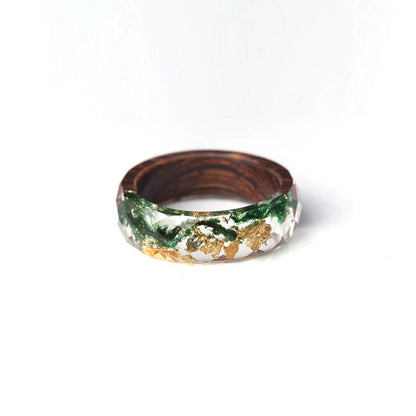 Emilia-Calou Wooden Orchid Ring