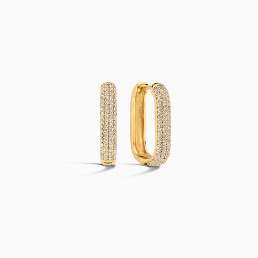 Icon Pavé Hoops - Genoveva