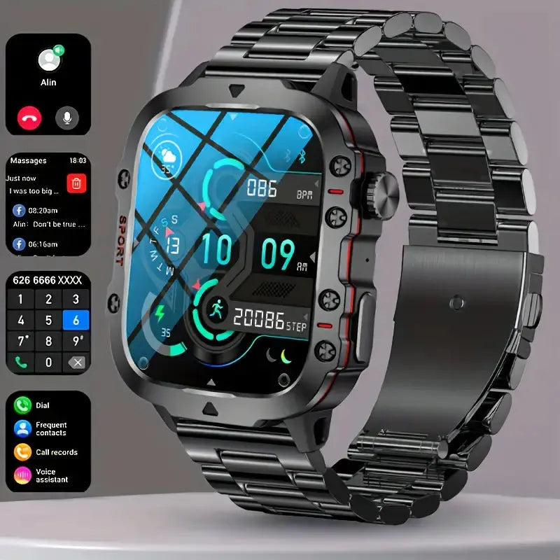 Active Pro Smart Sports Watch with Connectivity and Daily Fitness Tracking