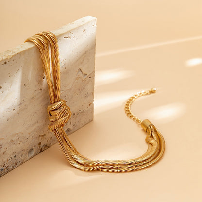 Izy - Intricate Knot Necklace