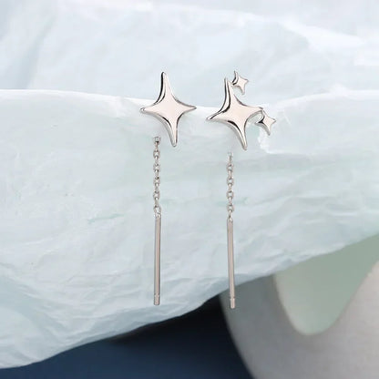 Sterling Silver Star Earrings - Limited Edition