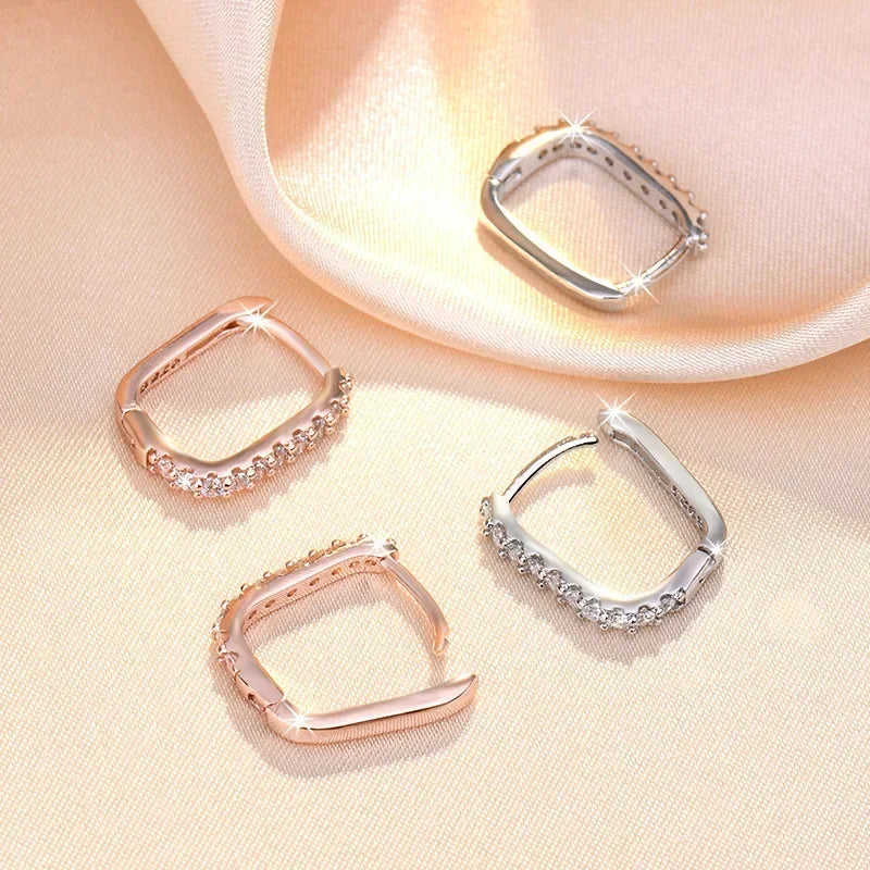 Italian Sterling Silver Hoop Earrings Handcrafted Limited Edition Collection