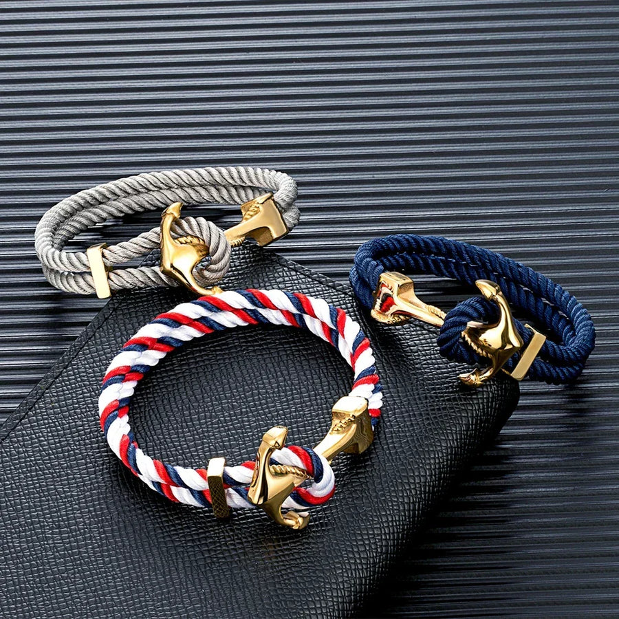 Anchor Rope Bracelet
