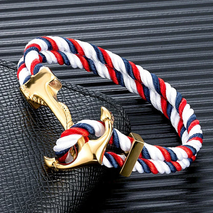 Anchor Rope Bracelet