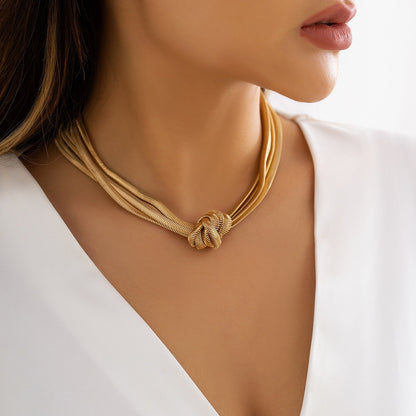 Izy - Intricate Knot Necklace