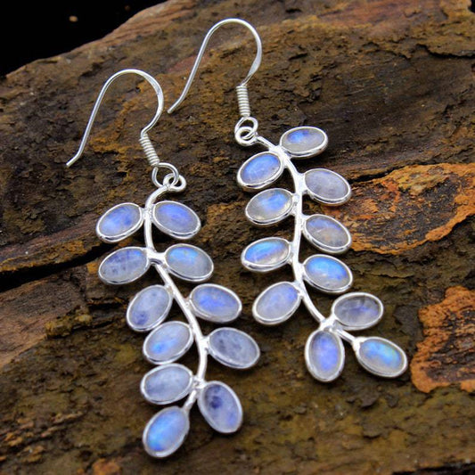 Elegant Moonstone Earrings - Limited Edition Collection
