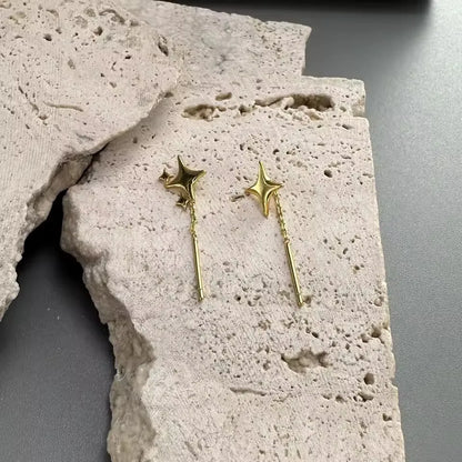 Sterling Silver Star Earrings - Limited Edition