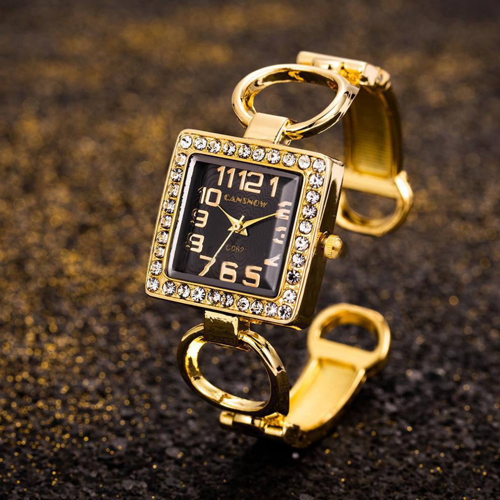 FrostGlimmer Radiant Stainless Steel Bracelet Watch