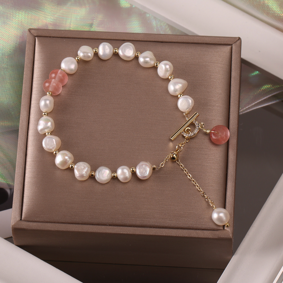 Sofia Elegant Freshwater Pearl Bracelet