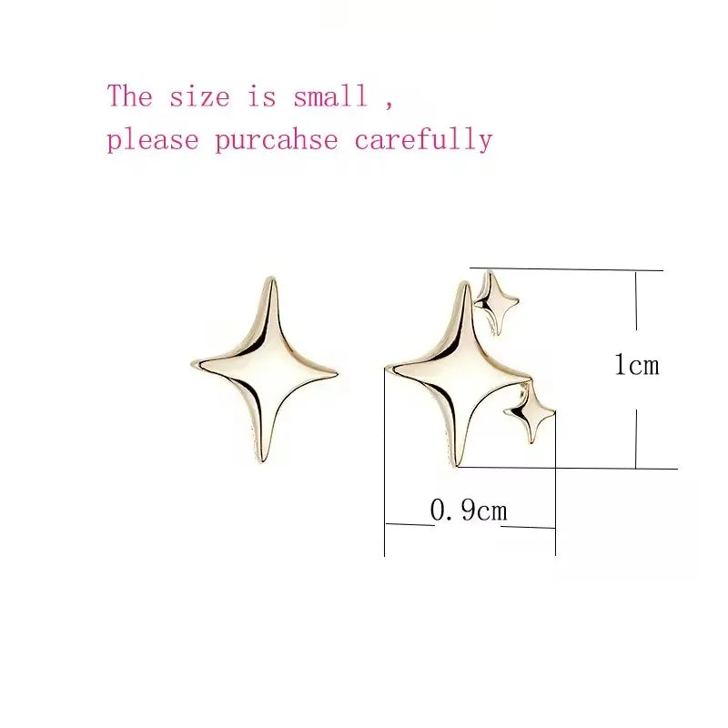 Sterling Silver Star Earrings - Limited Edition