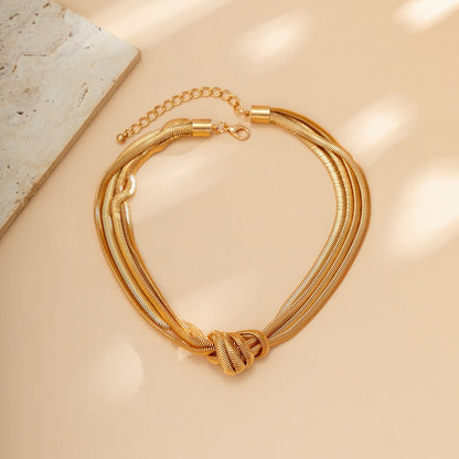 Izy - Intricate Knot Necklace