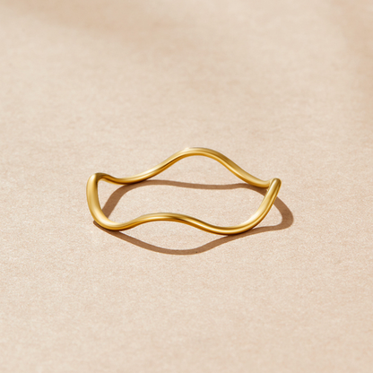 Tina Gold Stackable Ring