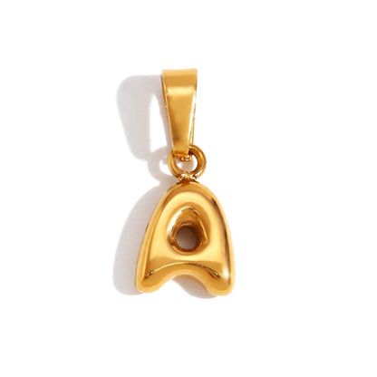 Sophisticated Bubble Letter Necklace - Phaedra