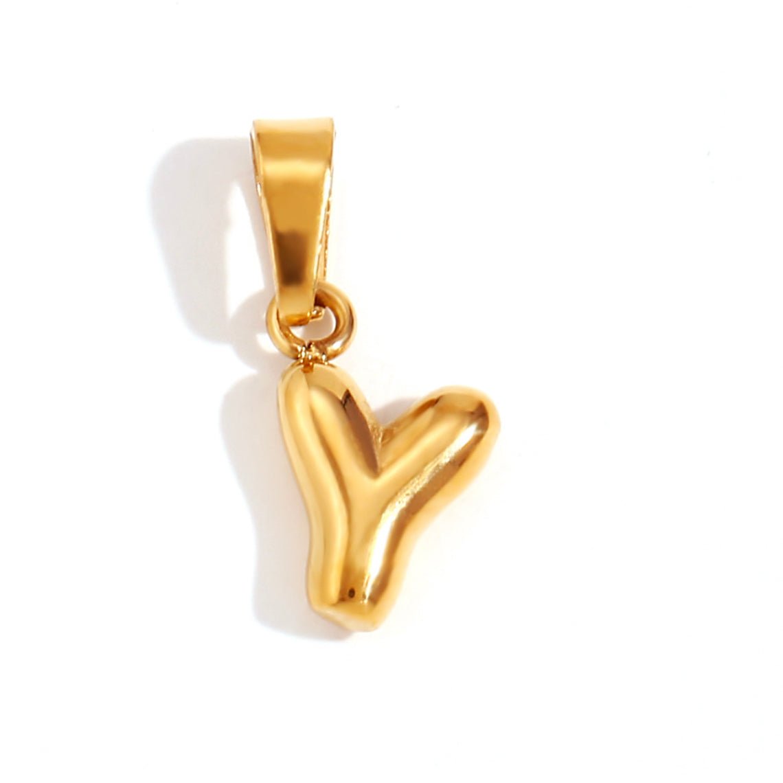 Sophisticated Bubble Letter Necklace - Phaedra