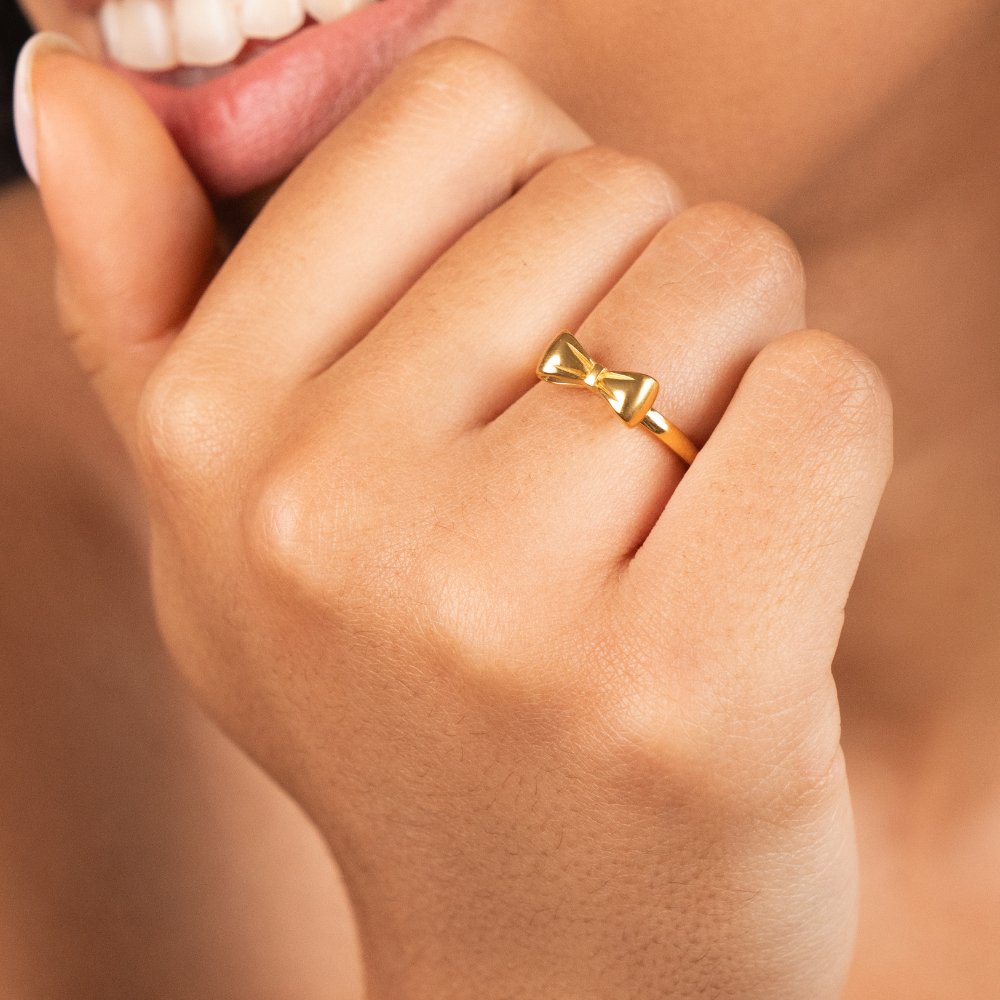 Ellie Gold Knot Ring