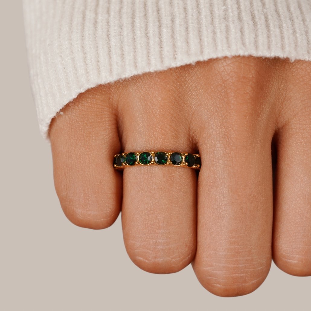 Emerald Beauty Crystal Ring