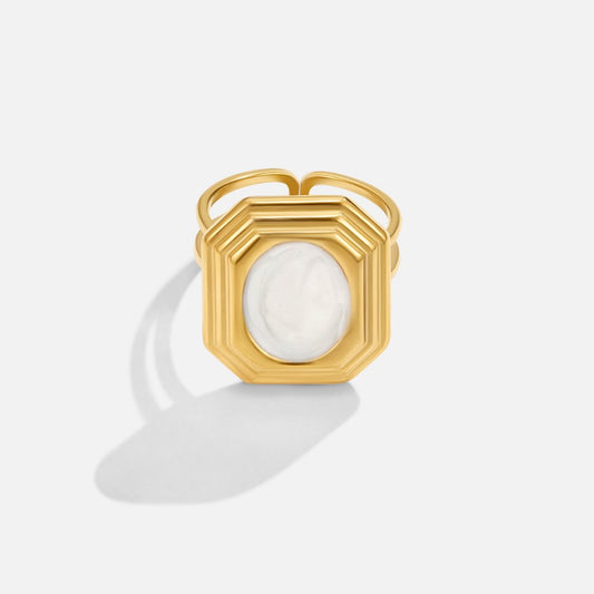 Vintage Gold Geometric Ring