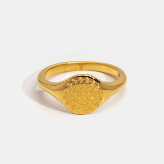 Luna Gold Ring