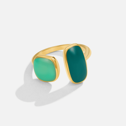 Green Willow Wrap Ring